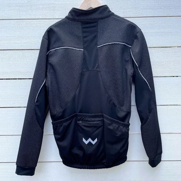 Mens Arsuxeo cycling jacket, black, size Large - Picture 5 of 9